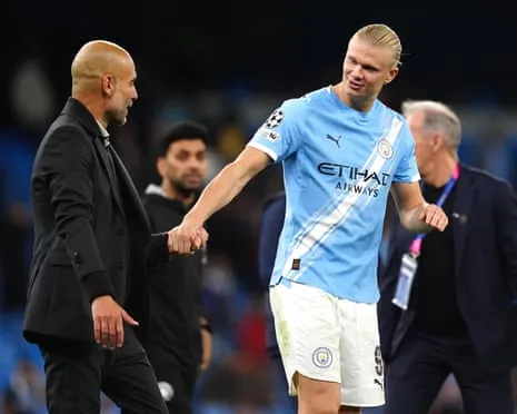 Haaland Becomes Part of Exclusive UCL 50-Goal Club, Praised by Guardiola as CR7 and Messi's Fellow Monster